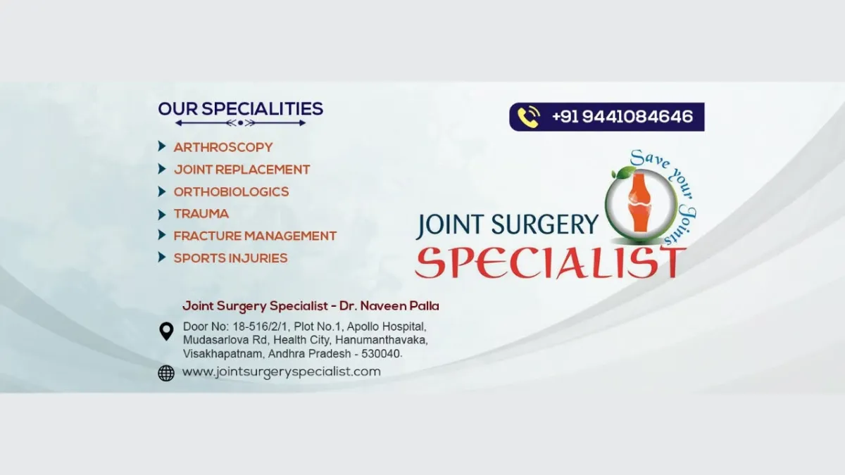 Best Orthopedician in Vizag | Best Orthopedic doctor in Vizag 1