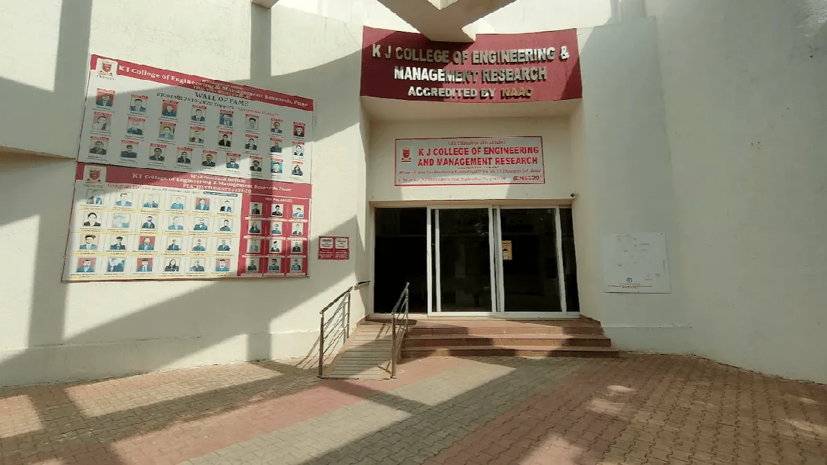 K J College Of Engineering & Management Research, 2