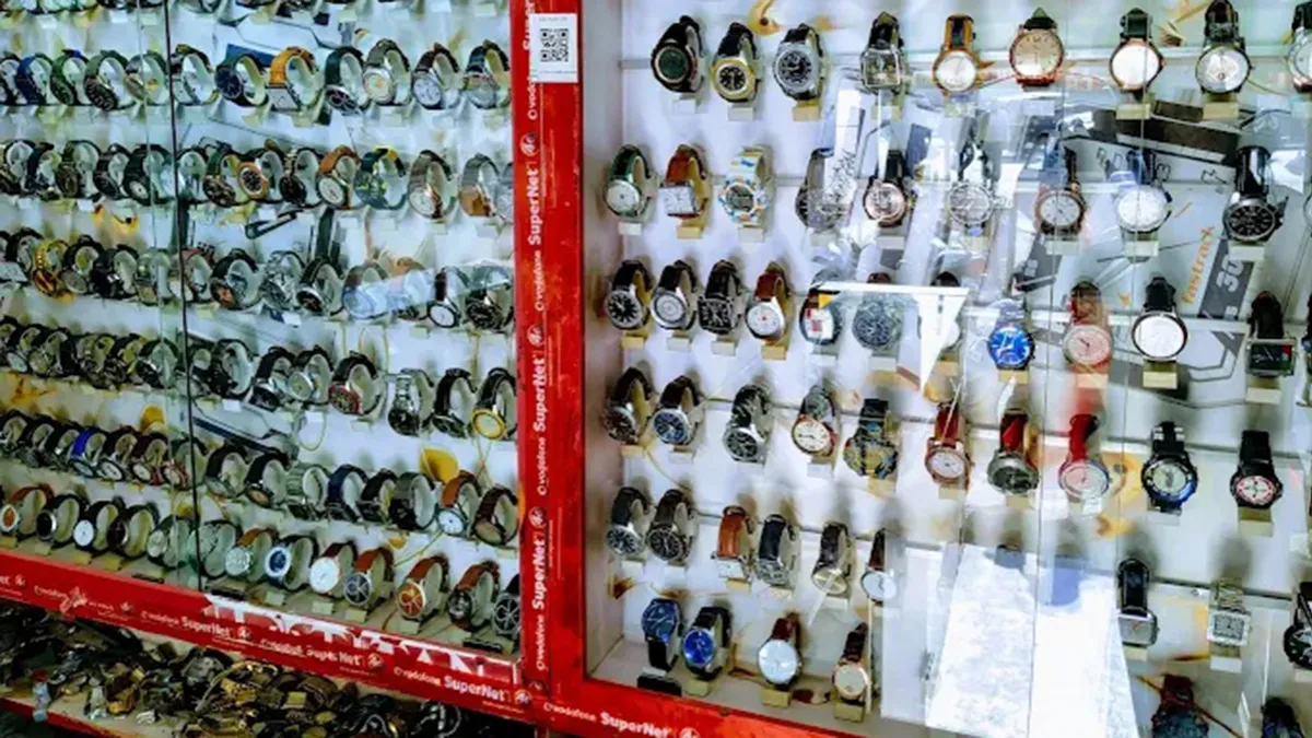 Pooja watch Titan showroom 3