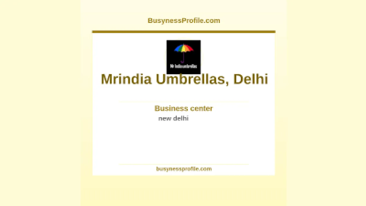 Mrindia Umbrellas 1