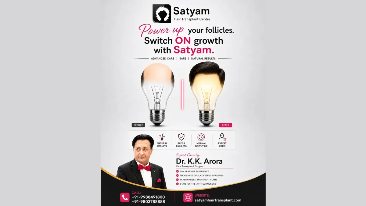 Satyam Hair Transplant in Ludhiana, Punjab 1