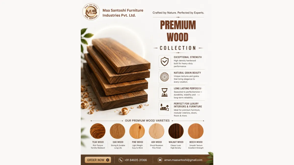 Maa Santoshi Furniture Industries Pvt. Ltd. | Premium Modular & Wooden Furniture 2