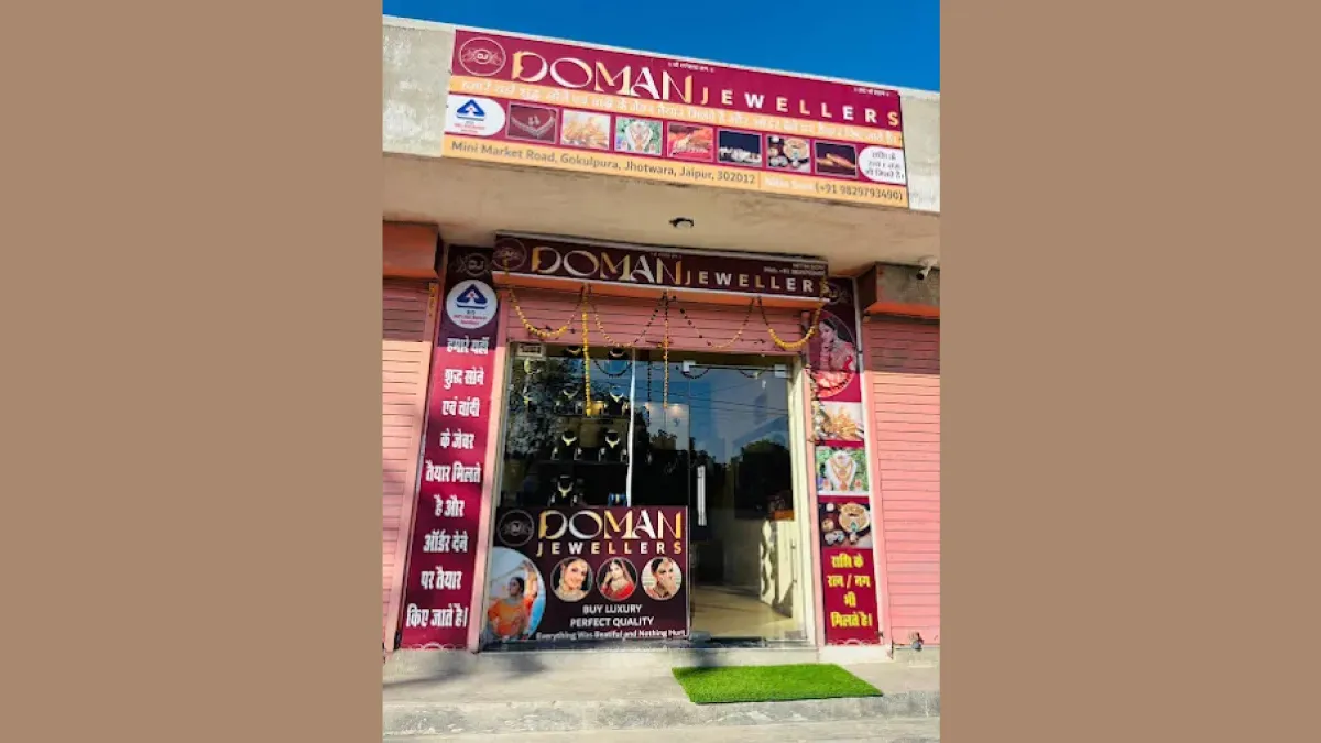 Doman Jewellers - Gold | Silver | Diamond | Best Jewellers in Jaipur 1