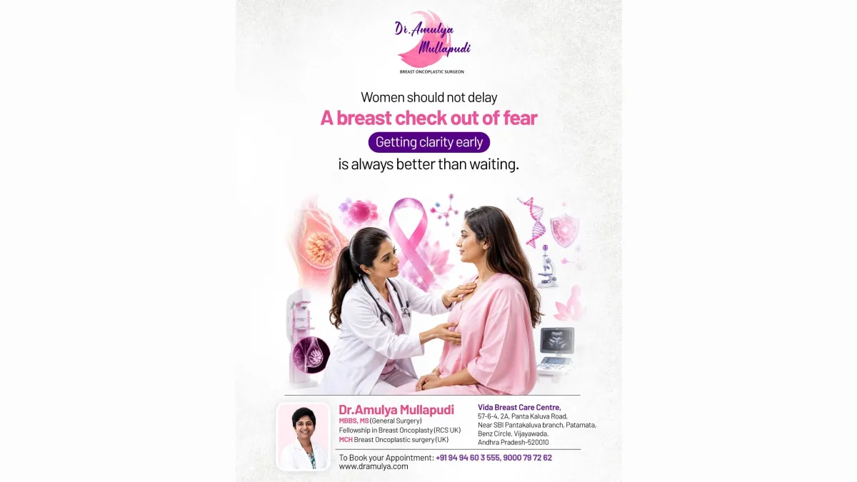 Breast cancer specialist in Vijayawada -  Vida Breast Care Centre 2