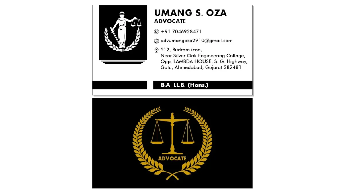 Advocate Umang S Oza & Associate 1