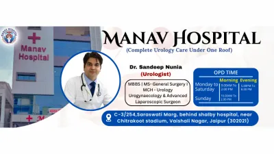 Dr Sandeep Nunia - Best Urologist In Jaipur