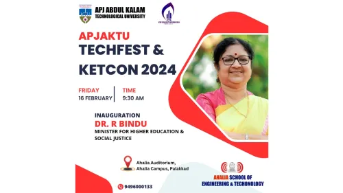 Techfest and the Kerala Technology Congress to be held in Palakkad from February 16 to 18