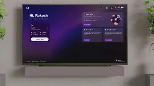 JioPC will allow users to convert their tv screens into cloud-powered personal computers