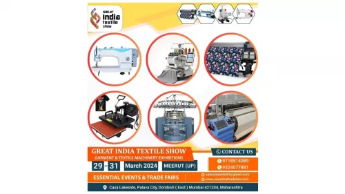 Great India Textile Show 2024 at Meerut from March 29 to 31