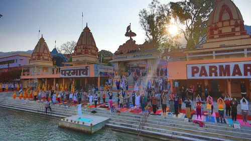 36th International Yoga Festival, organized by Parmarth Niketan in Rishikesh, India from March 8–14, 2024